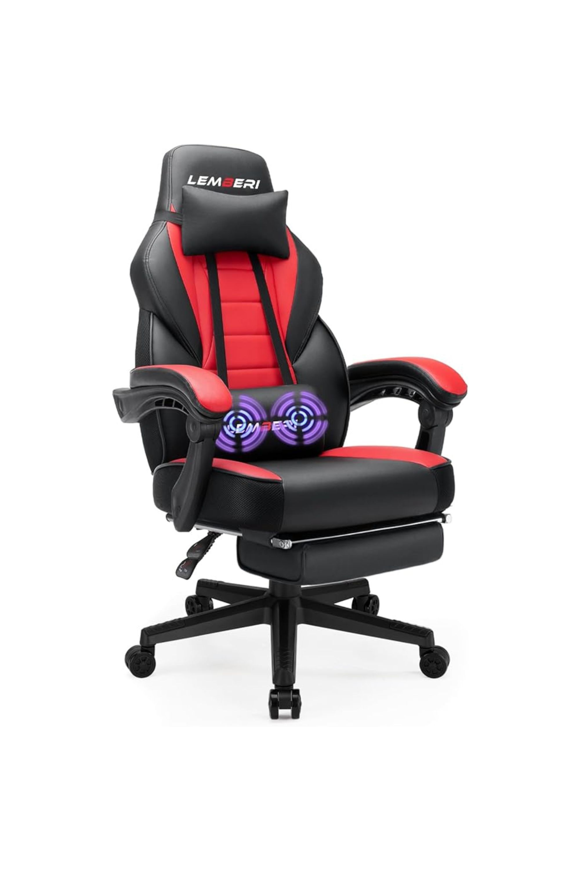 Lemberi Gaming Chair With Footrest