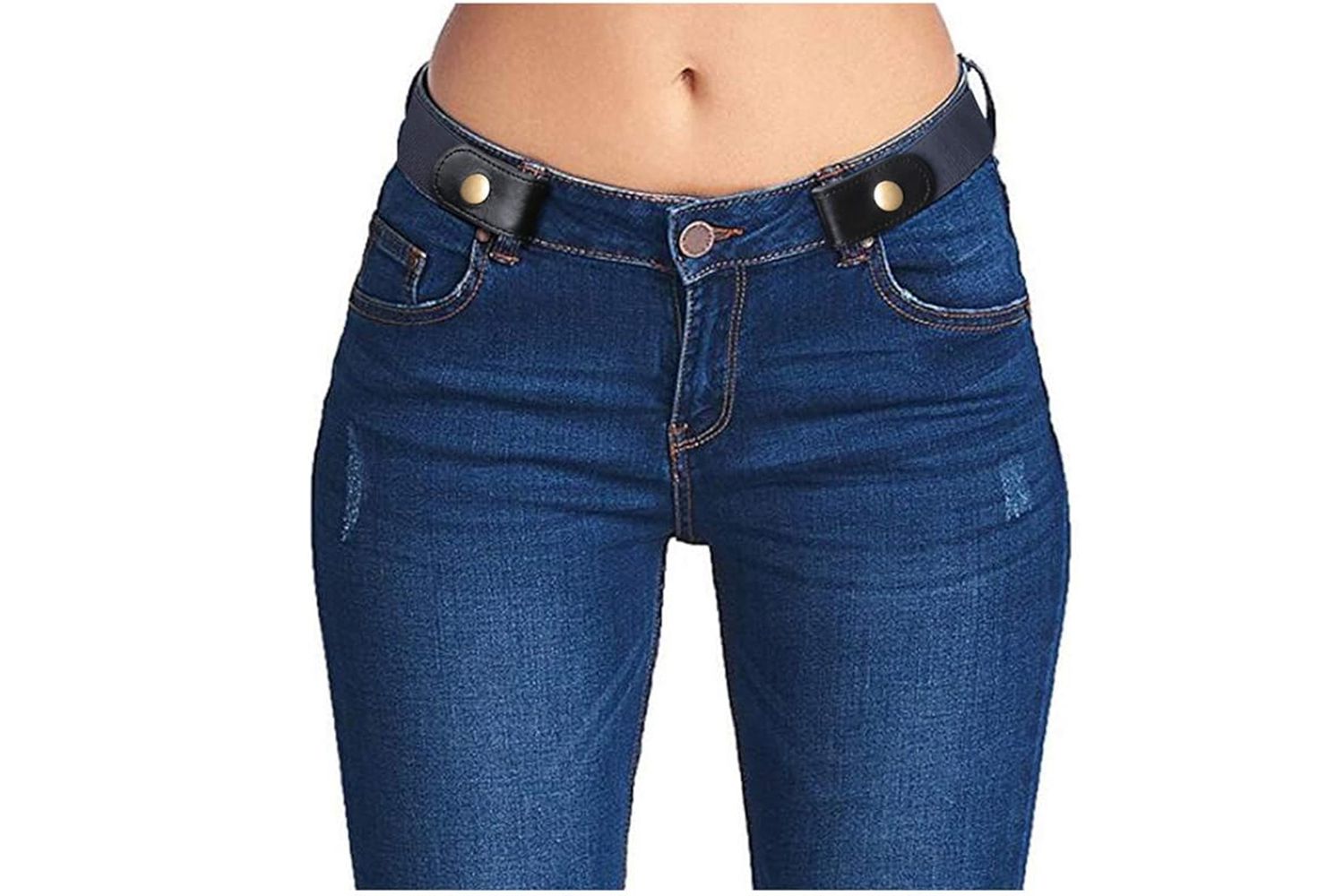 jeans with elastic waistband