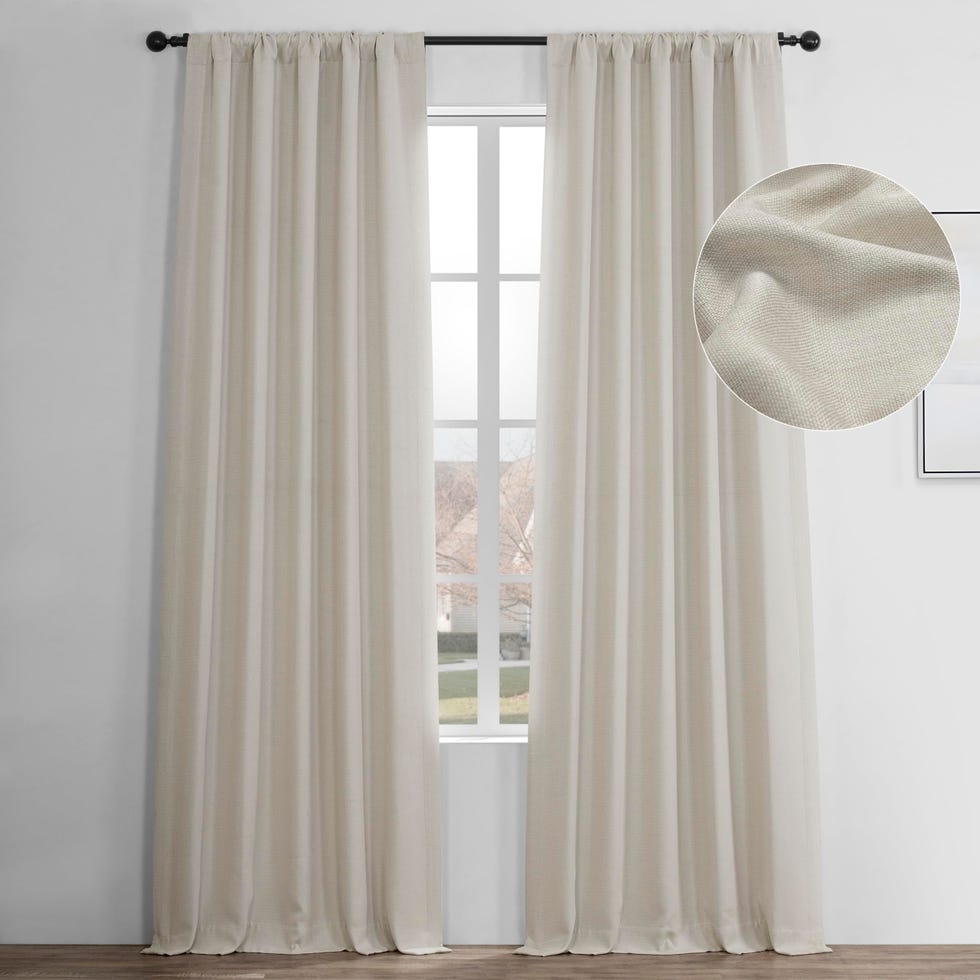 Blackout Linen Curtains