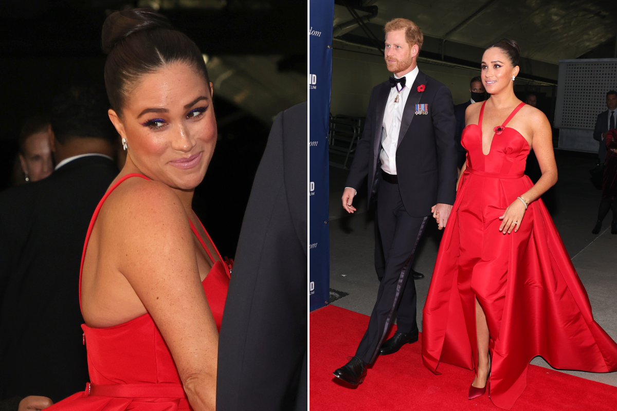 Meghan Markle Salute at Freedom Gala 2021