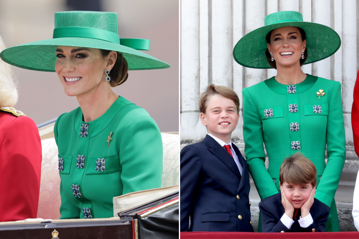 Princess Kate Trooping the Color Fashion 2023