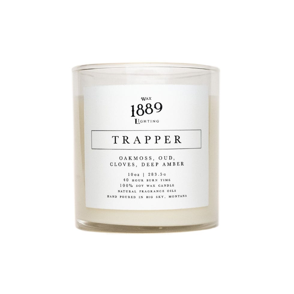 Trapper's candle